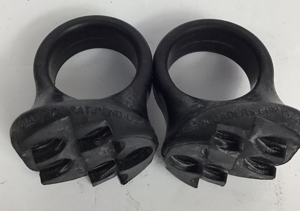 TWO Rubber Ring Revolver Speed Loader M4K