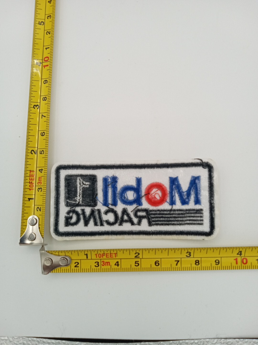 Mobil 1 Racing Embroidered Patch Iron/ Sew On