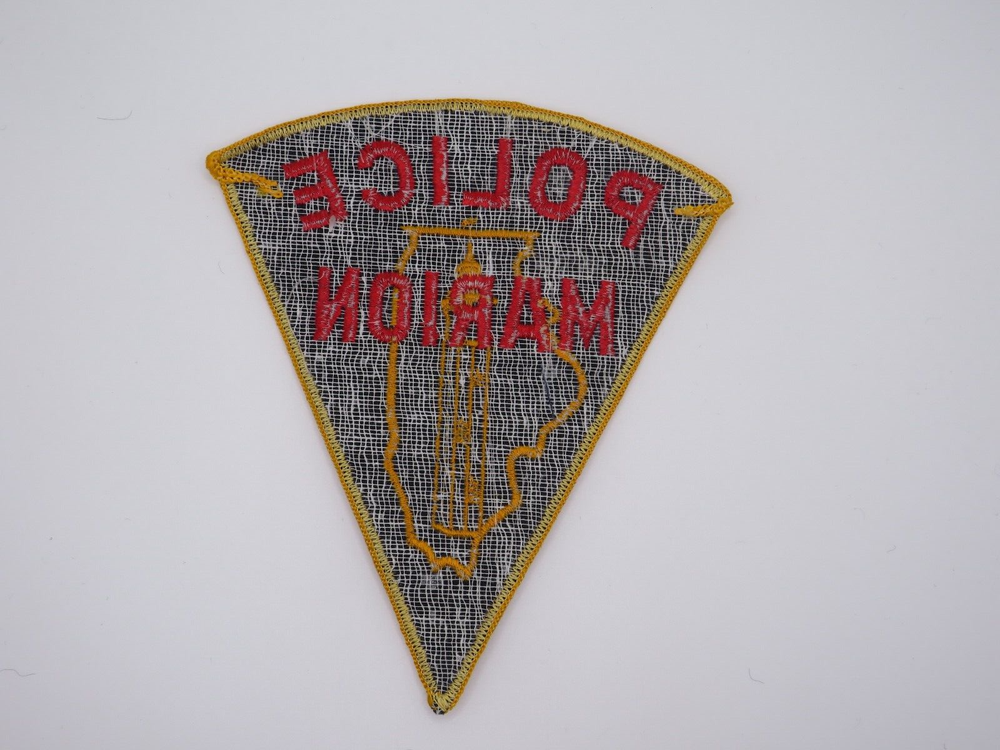 Marion Illinois police patch