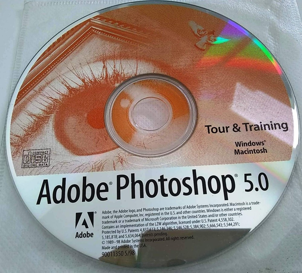 Adobe PhotoShop 5.0 Tour & Training CD
