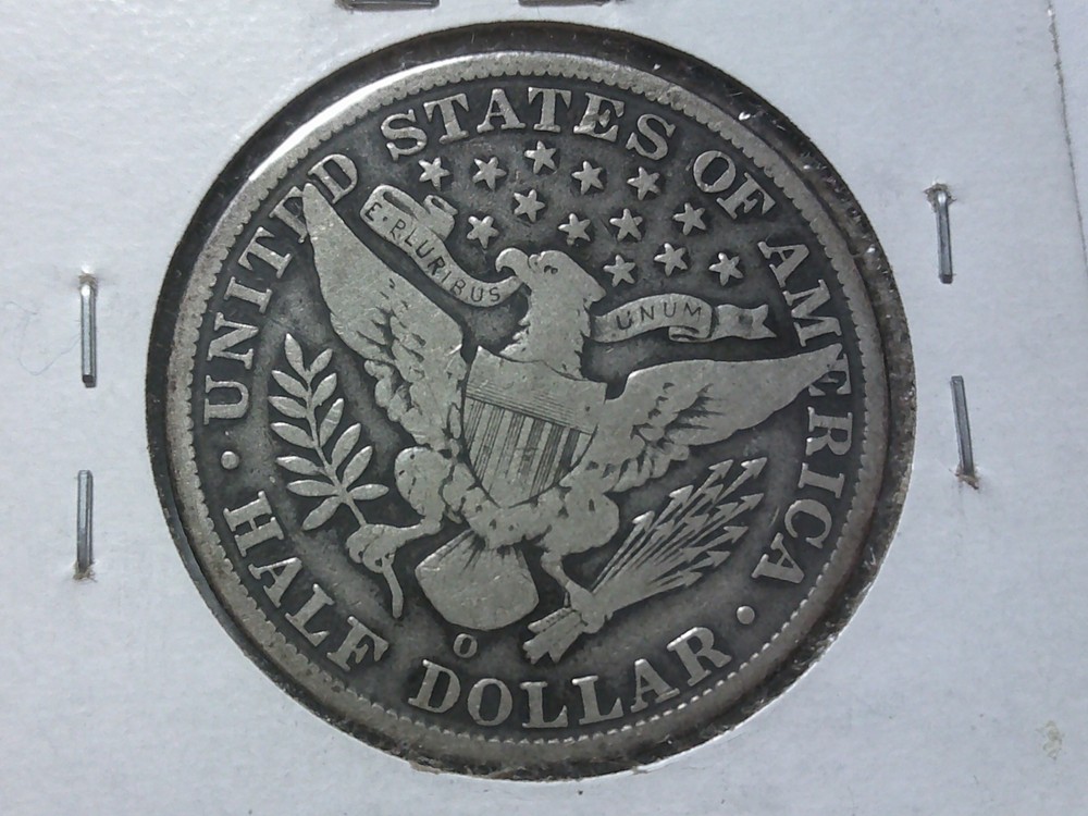 1909-O Barber Half Dollar
