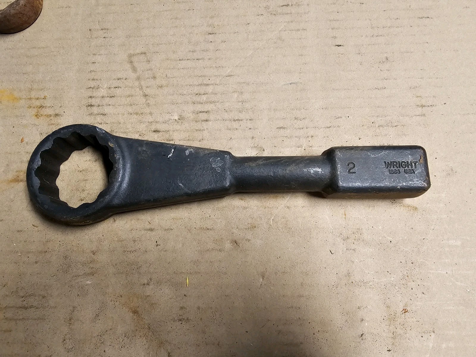 WRIGHT 1864 2" STRAIGHT HAMMER WRENCH USA 🇺🇲 KNOCKER 2