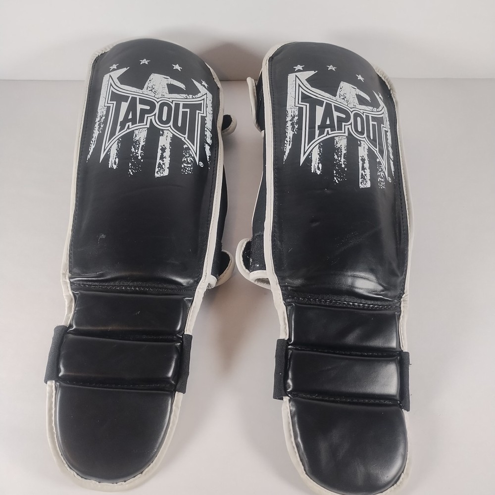 Tapout Shin Guards Kickboxing Training L/XL Large / Extra Large