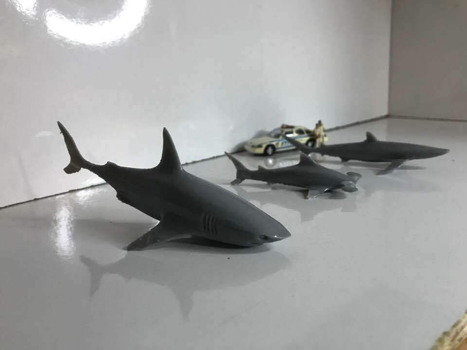 Ho 1/87 Scale Shark Set (UNPAINTED)