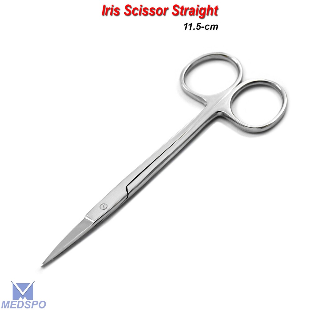 Surgical Iris Gum Scissors Straight Medical Dental Veterinary Instruments CE
