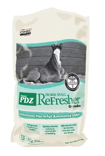 Sweet PDZ 1000595 Horse Stall Refresher, 40 Lbs. - Quantity 1
