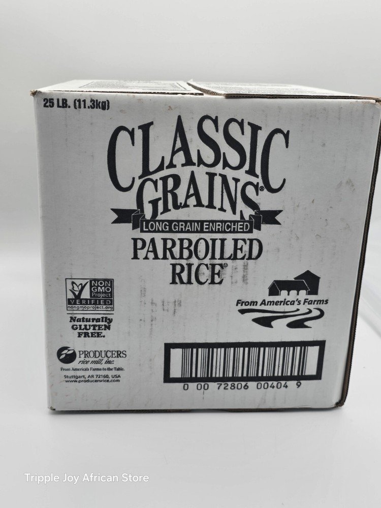 Classic Perboiled Rice 25lb