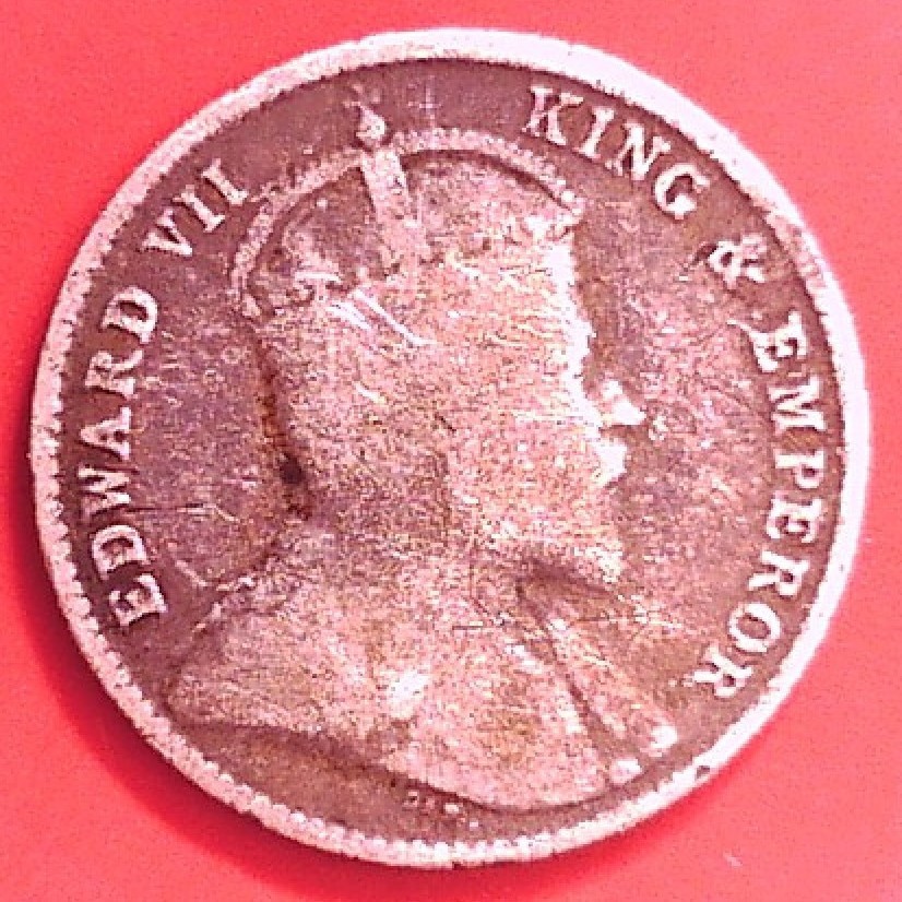 STRAITS SETTLEMENTS / SILVER 5 FIVE CENTS 1902