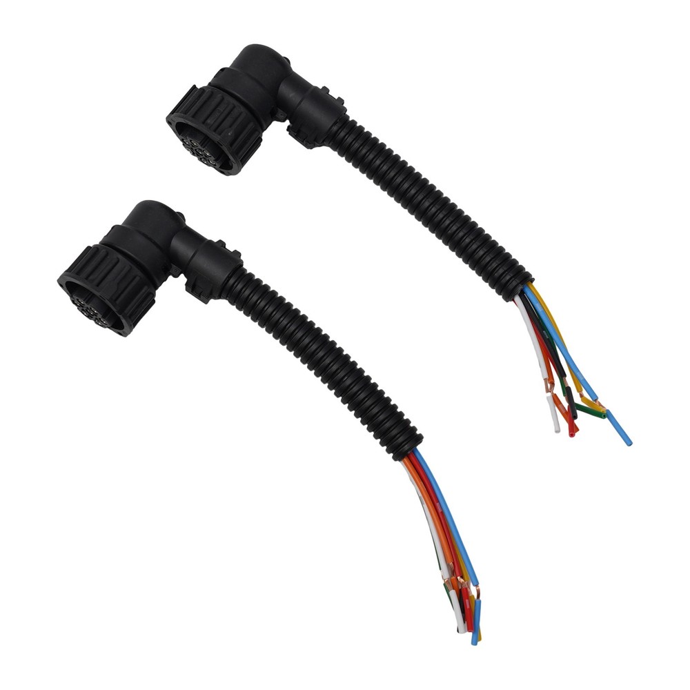 Black ABS Rear Tail Light Connector Base for Sprinter Prewired