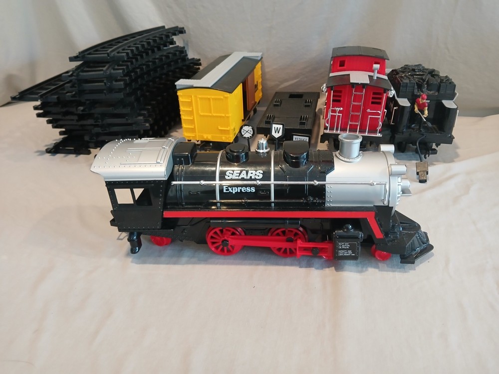 G Scale Sears Express My First Craftsman RC Model Train Set Tested Working