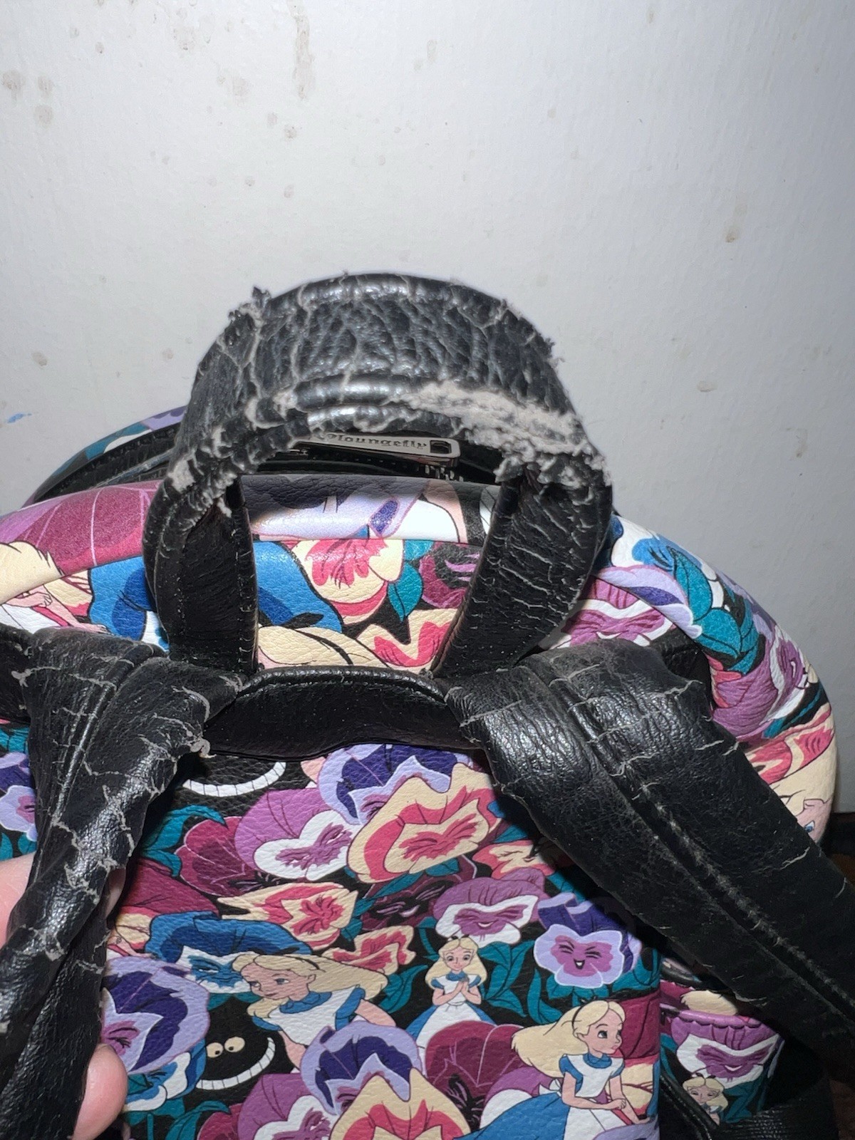 disney loungefly backpack alice in wonderland