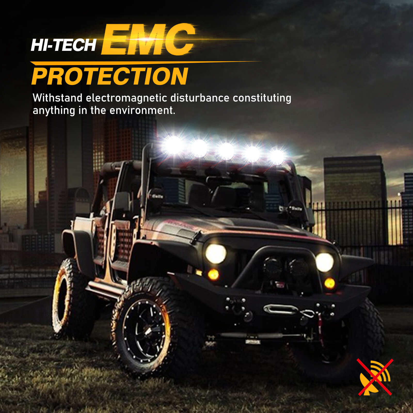 AUXBEAM 7 inch 360-PRO LED Work Light Bar Fog Lamp Pods Offroad Driving or Cover