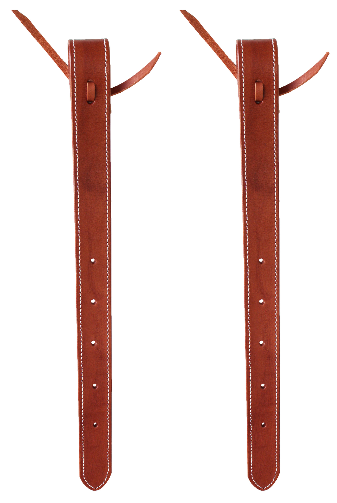 Horse Western Tooled Padded Leather Rear Flank Saddle Cinch Billets 9782