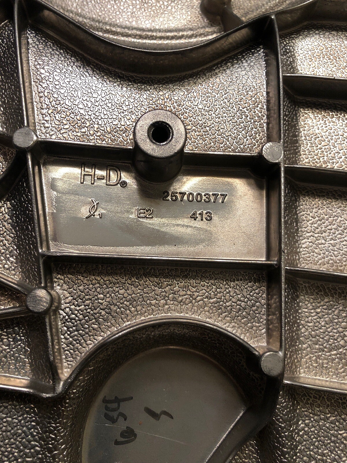 Harley primary cover Milwaukee Eight M8-WRINKLE BLACK-2017-2024 TOURING