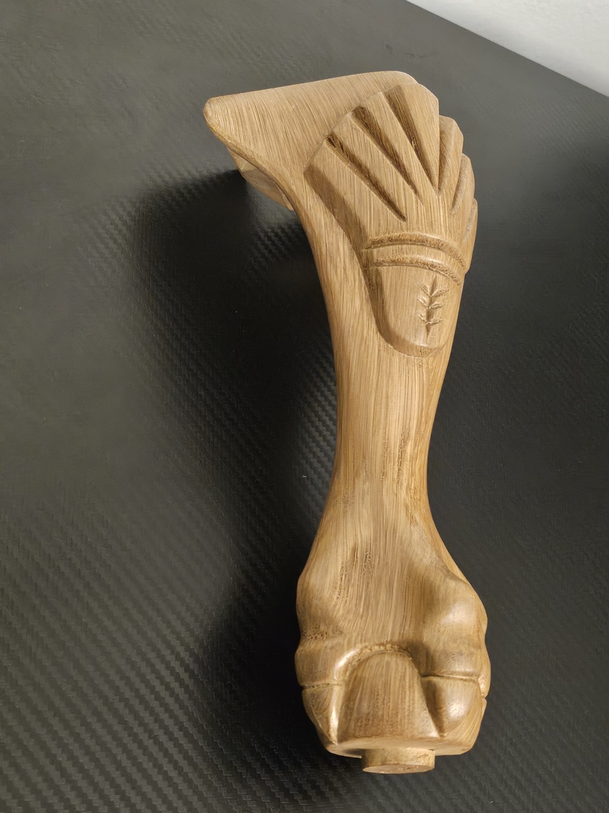 4" x 4" x 10" Vintage Traditional Ball & Claw Furniture Legs Set Of 4