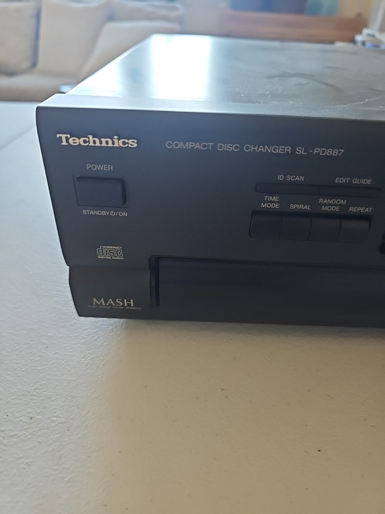Technics SL-PD887 5-Disc CD Changer Player w/Remote | TESTED & Working