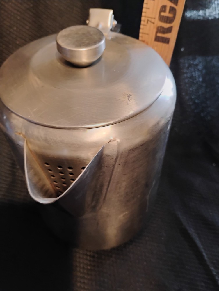 Stainless/Aluminum Coffee Pot