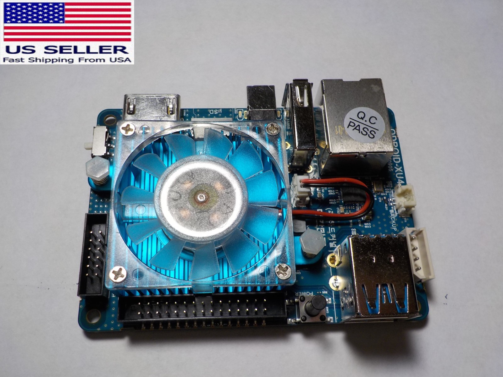 Bundle of 4 Hardkernel odroid xu4s New Open Box with Power Adapters.