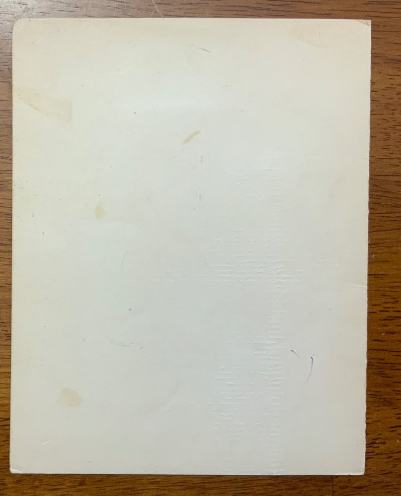 1932 USN Navy USS Lea Destroyer Ship Christmas Menu