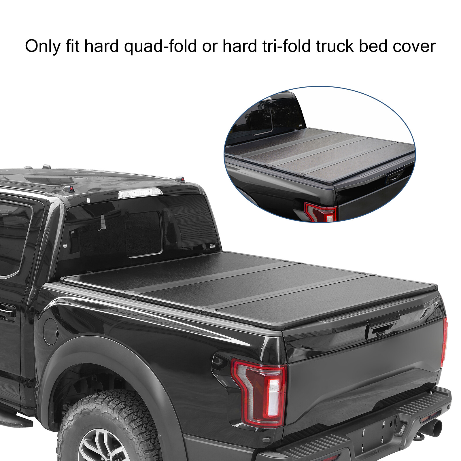 Universal Replacement Parts For Hard Tri-Fold Tonneau Cover Rear / Front Clamp