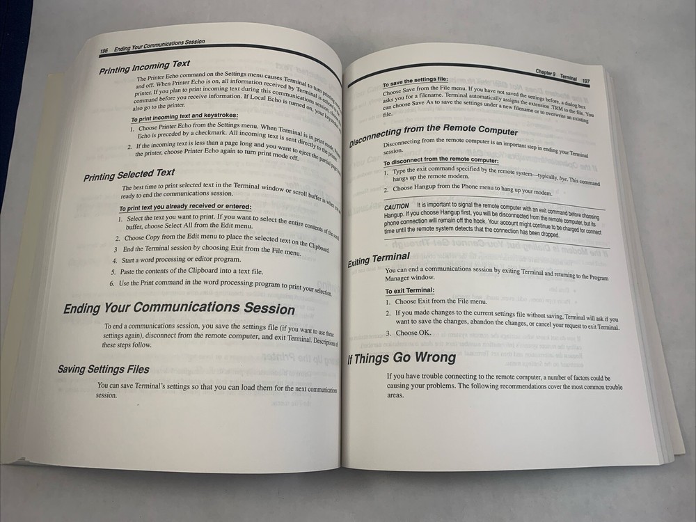 Microsoft Windows 3.0 User's Guide Manual VTG 1990 Everex