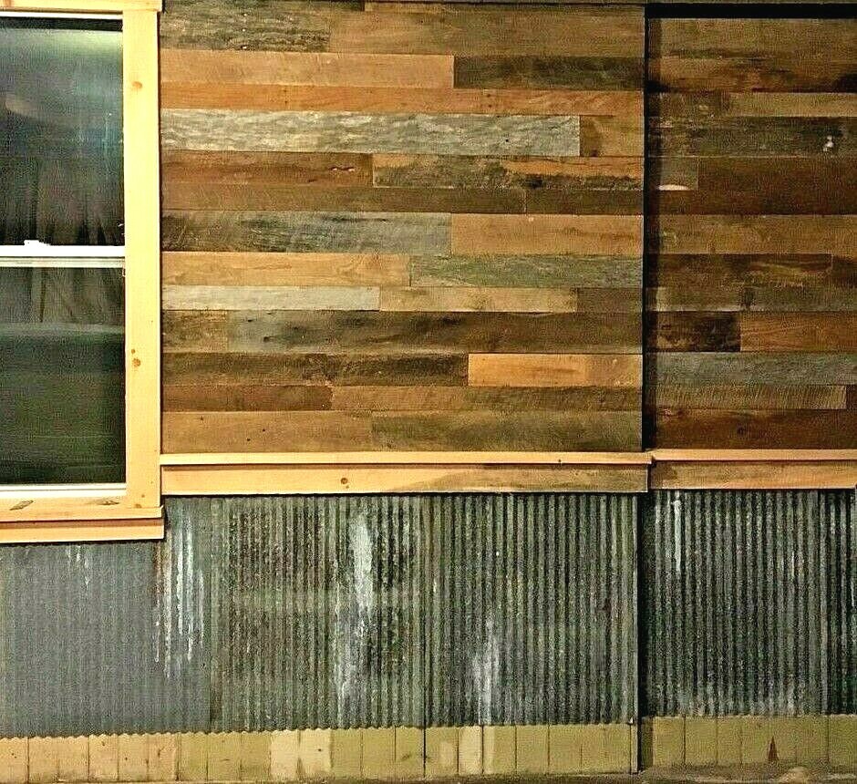 *10 SQ. FOOT* (3" WIDE) RECLAIMED WOOD ACCENT WALLBOARDS FROM BARN LUMBER