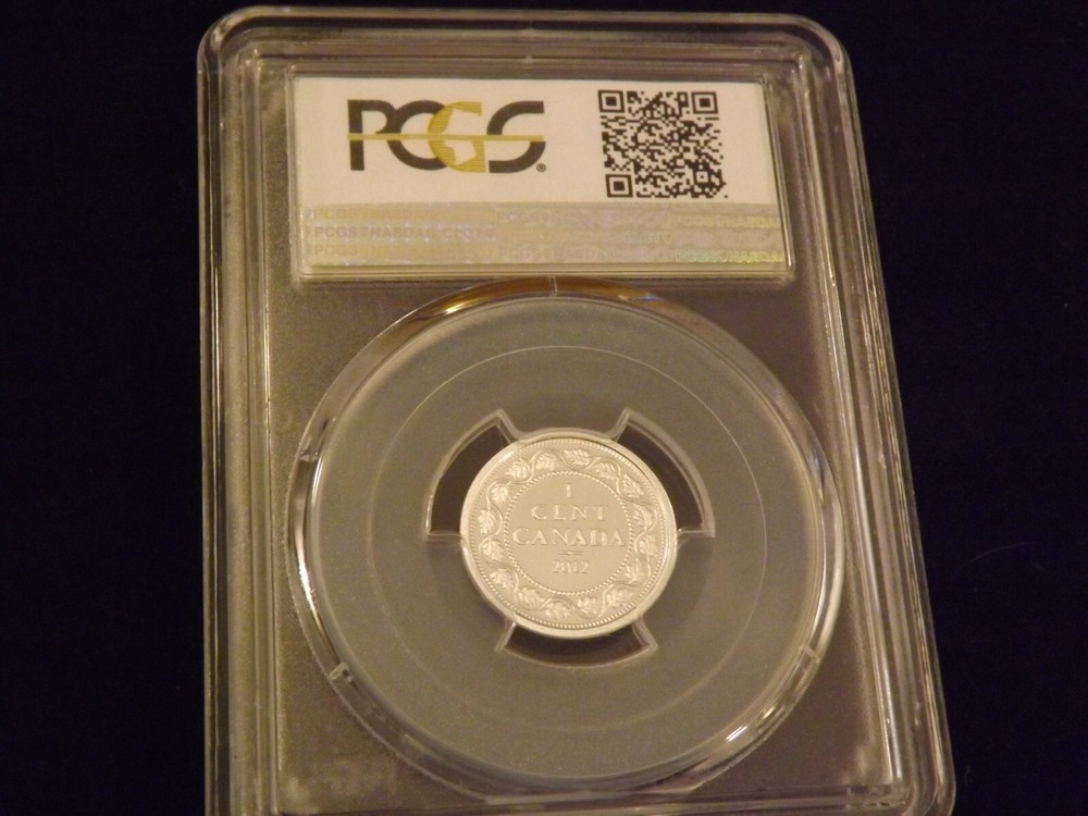 2012 1 C Canada PCGS PR 70 DCAM