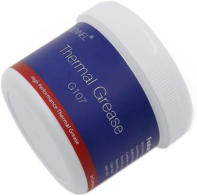 G107 100g Silver High Performance Thermal Paste for CPU GPU LED IC Xbox 2.6 Inch