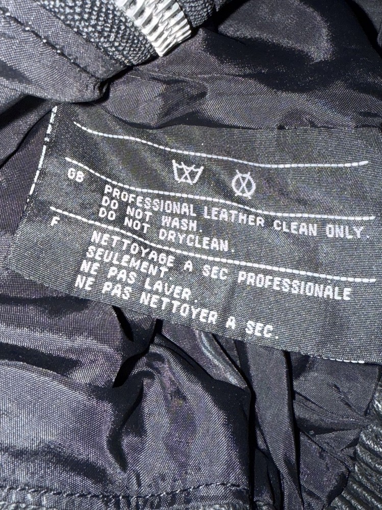 Harley-Davidson Genuine Leather Motorcycle Chaps Size S W Riding