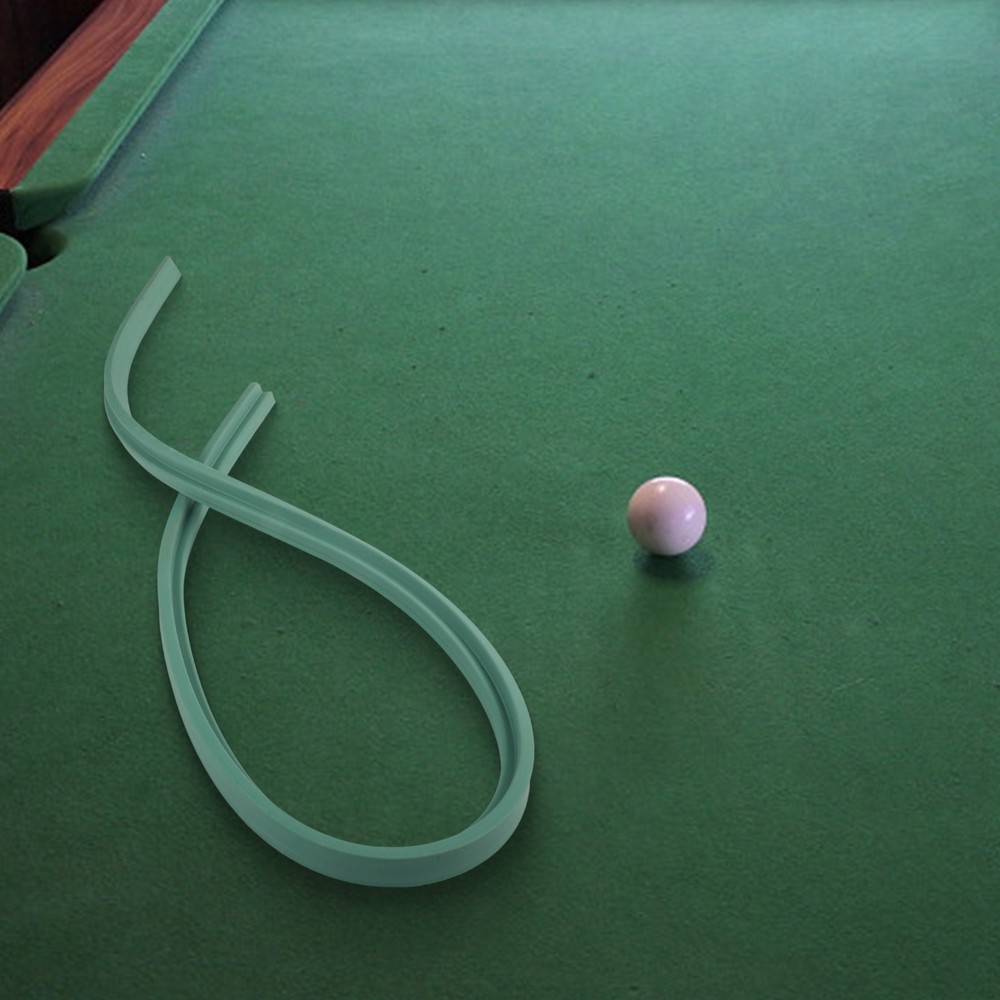 4 1ft Billiard Table Rubber Bumpers for Pool Tables Replacement Cushions