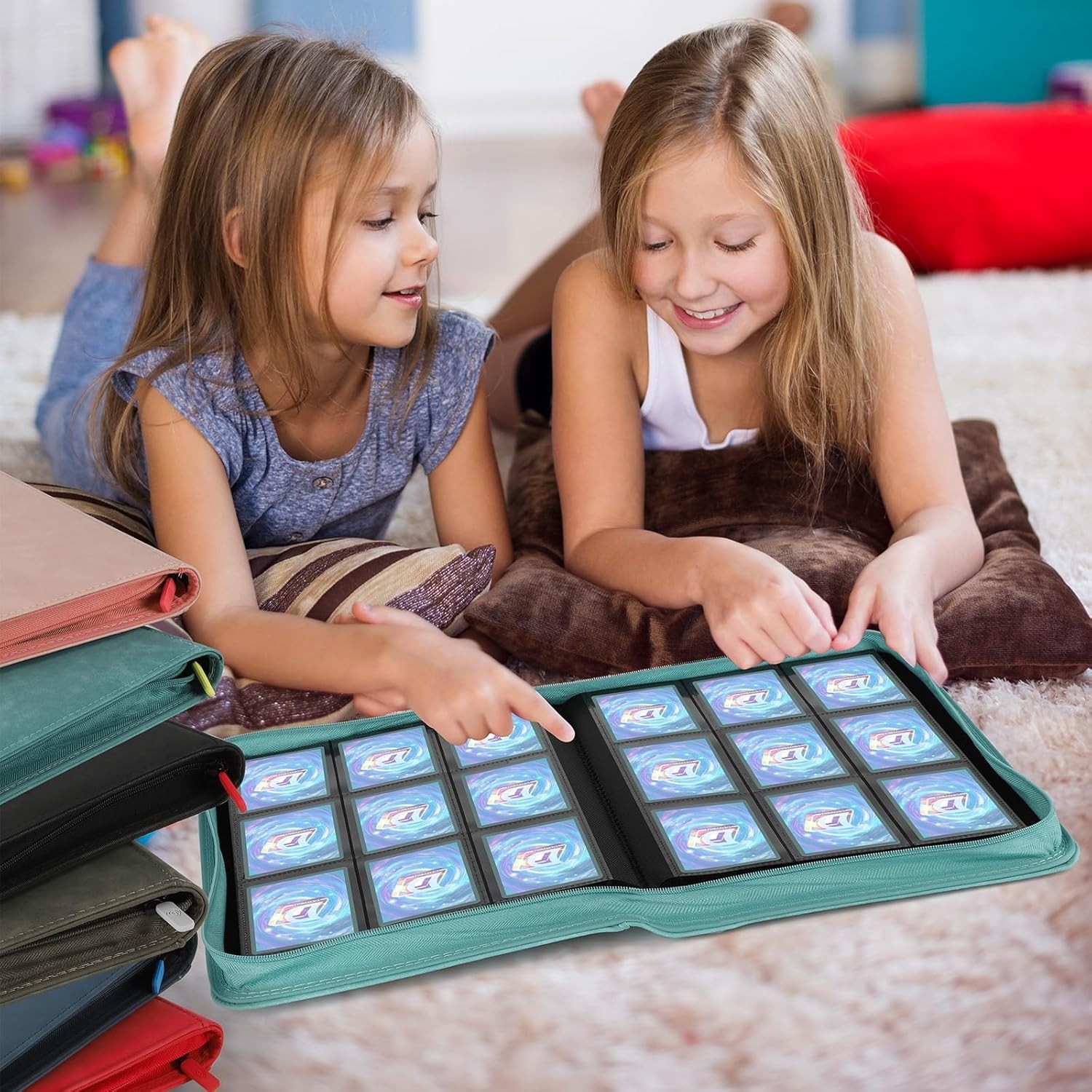 Vault X 9 Pocket Trading Card Zip Binder, 360 Cards, Premium Exo-Tec Album Mater