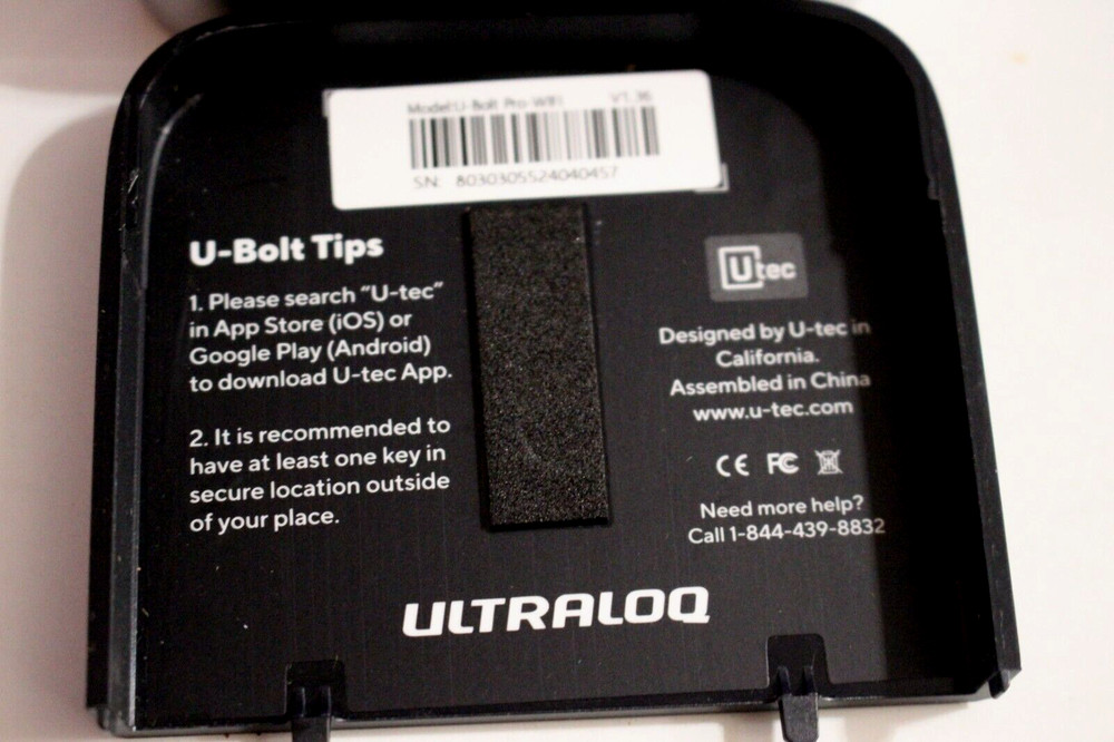 ULTRALOQ SMART LOCK CONNECTOR