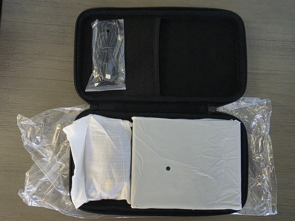 Samsers KM08X Backlit Folding Wireless Bluetooth Keyboard Mouse Kit Portable