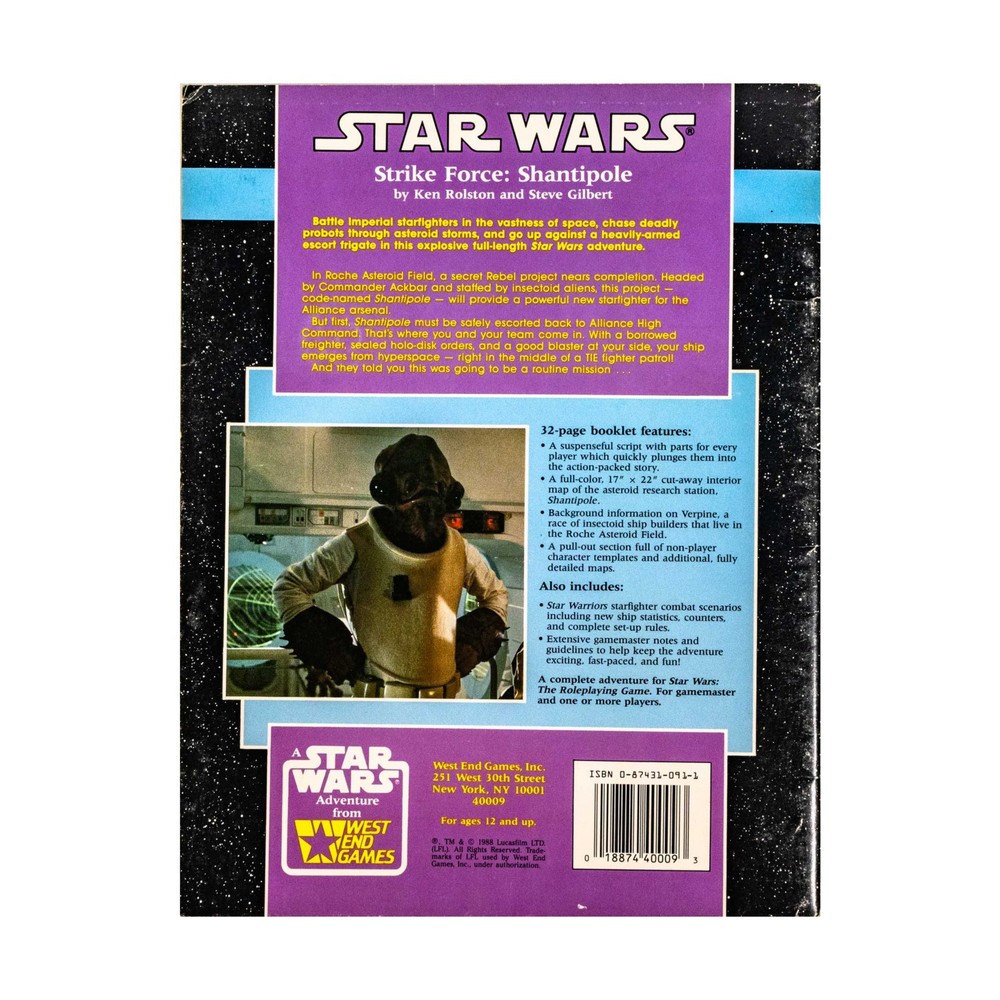 West End Star Wars Strike Force - Shantipole VG