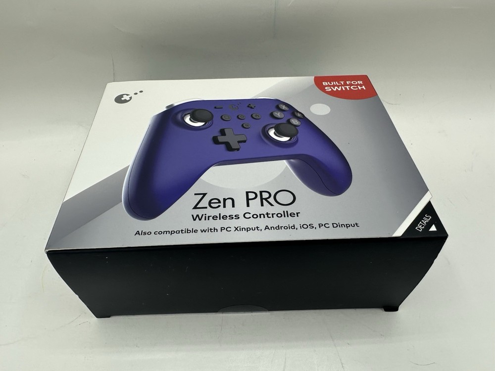 Gulikit Zen Pro Wireless Controller Nintendo Switch PC Android iOS Purple Sealed