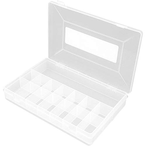 Allstar Performance All14360 Plastic Storage Case 15 Comp 11X7x1 75