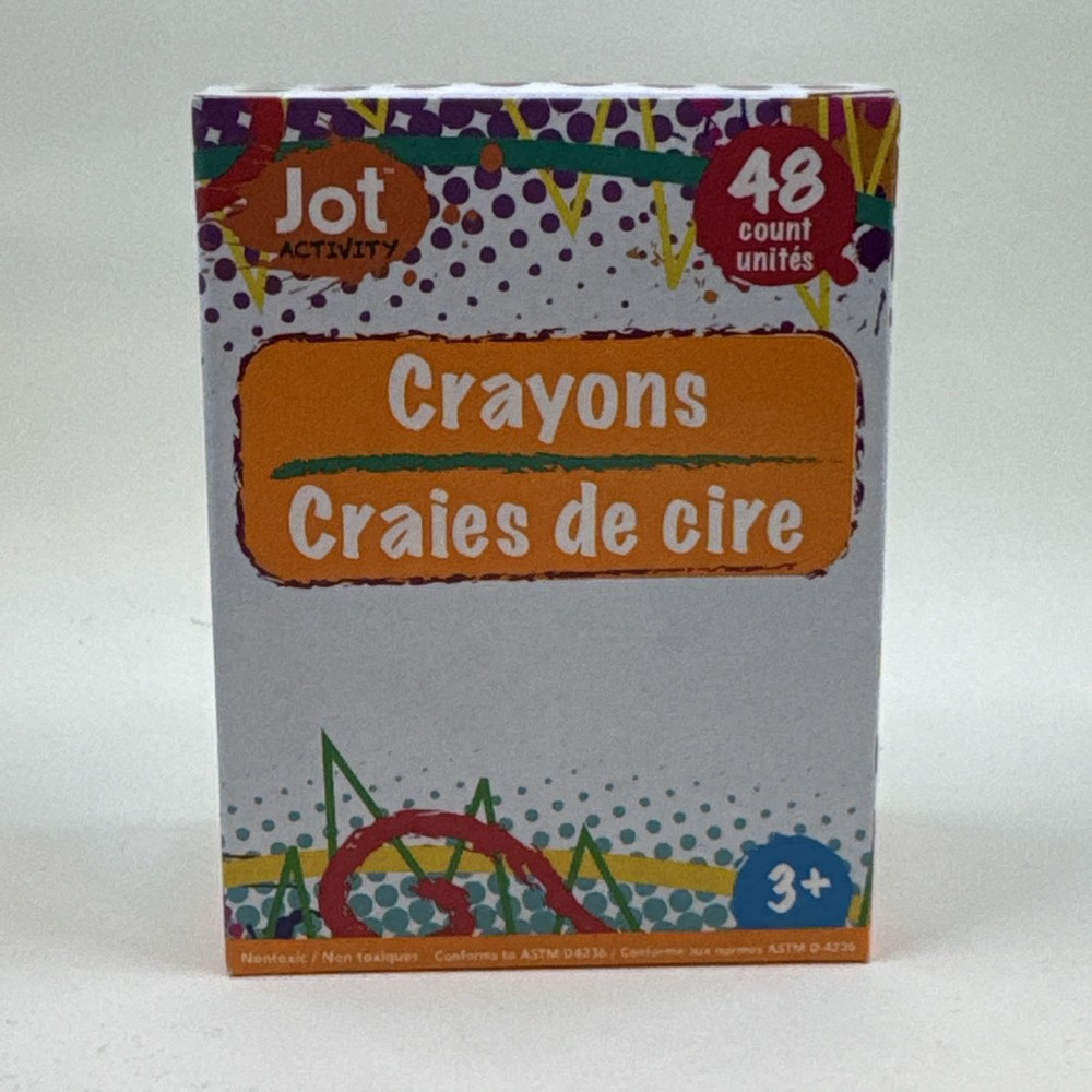 Jot Crayons. Non-Toxic 48 Count