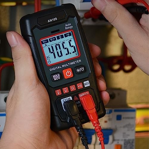 AN109 4000 Counts Digital Multimeter, Handheld Multimeter Intelligent
