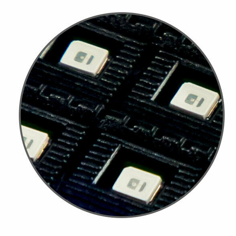 LED Sign 40"X8" Scrolling Message Display Board RGB 7-Color Programmable Board