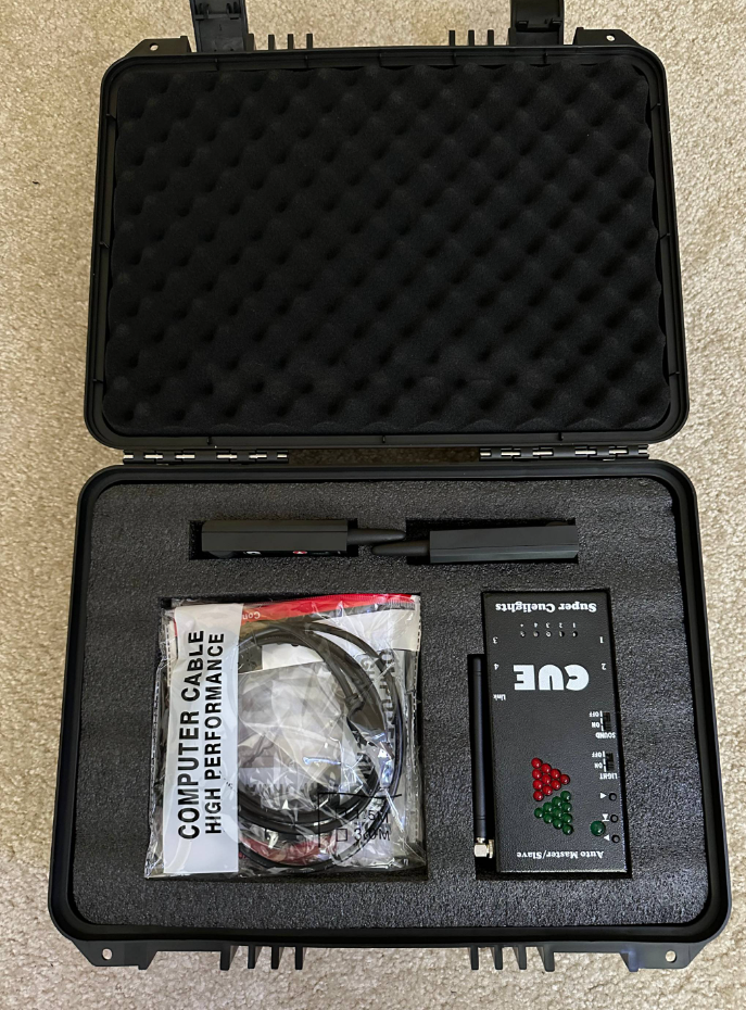 Super Cuelight Presenter Remote 1Receiver & 2Transmitters For PPT Presentation