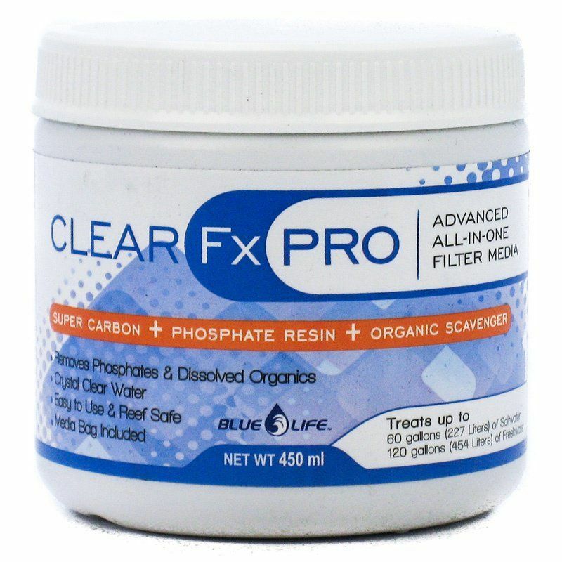 Blue Life Clear FX Pro advanced all-in-one Filter Media