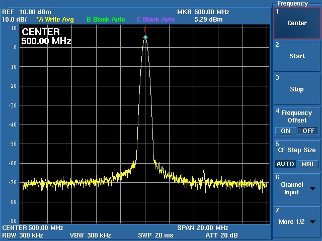 ADF5355 Module Touch Screen Signal Source VCO Microwave Frequency Synthesizer