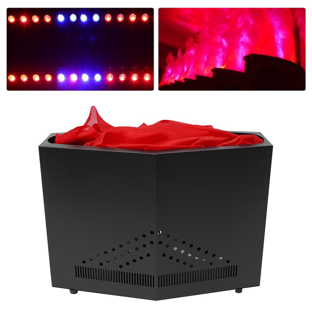 36 LED Stage Atmosphere Effect Fake Fire Flame Machine Flame Fire Light Machine