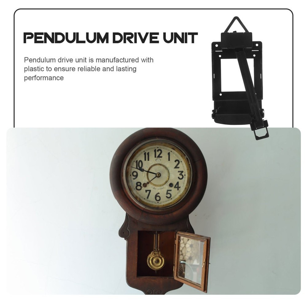 2 Pcs Battery Operated Clock Pendulum Swing Drives Quartz Replacement Unit