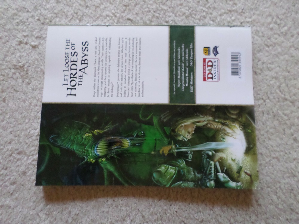 Demonomicon Dungeons & Dragons 4th edition