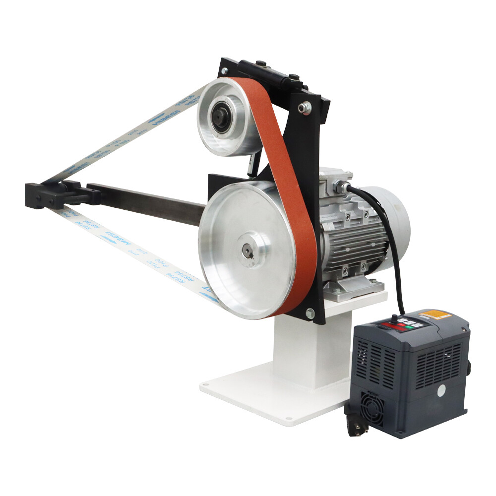 Frequency Conversion Industrial Sand-belt Machine 110V with 3 Configuration Sets