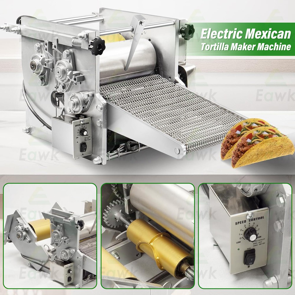 Automatic Corn Tortilla Maker Machine Mexico Corn Tortilla Maker With 2 Mold