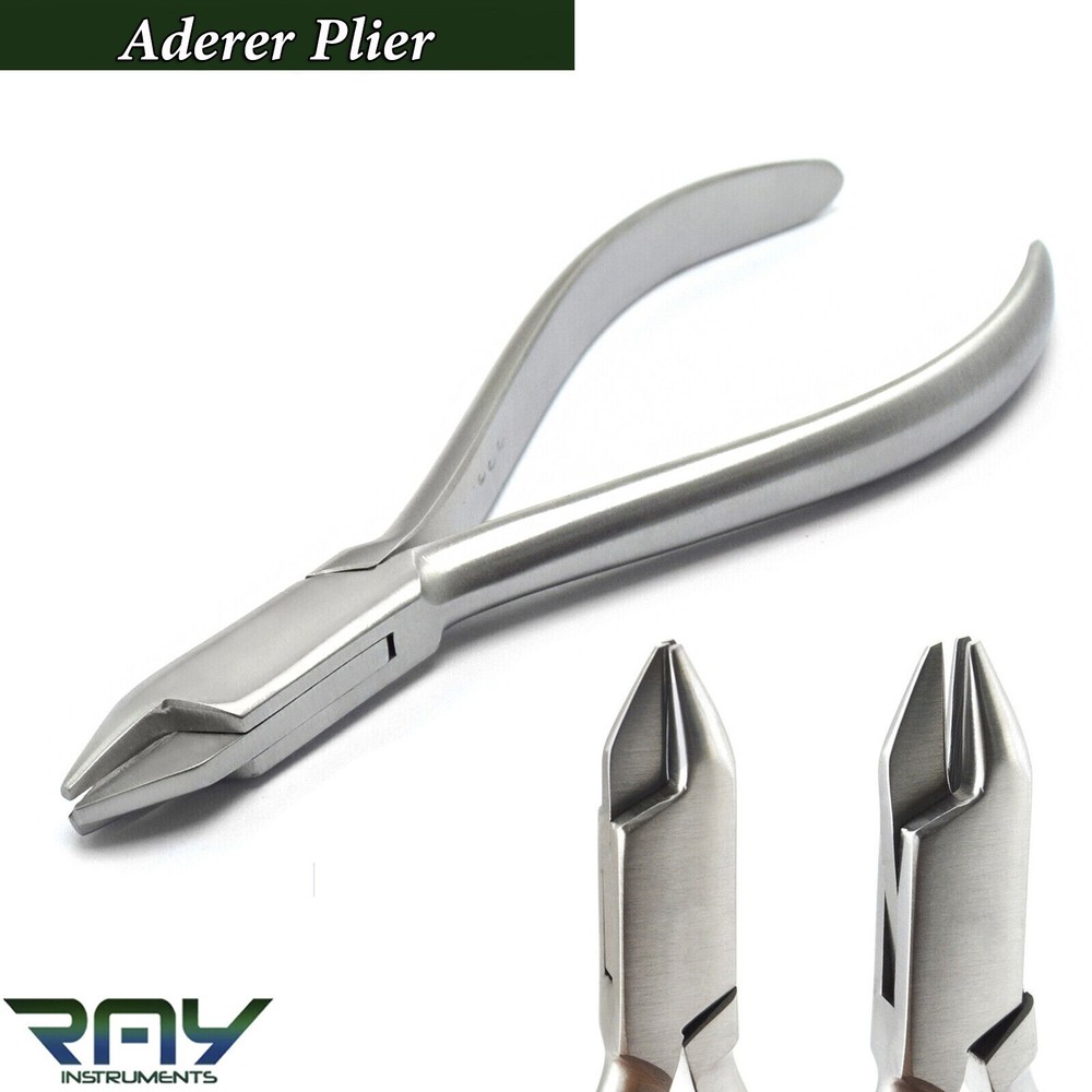 Orthodontic Instruments Kit Bracket & Braces Placing Removing Adjusting Pliers