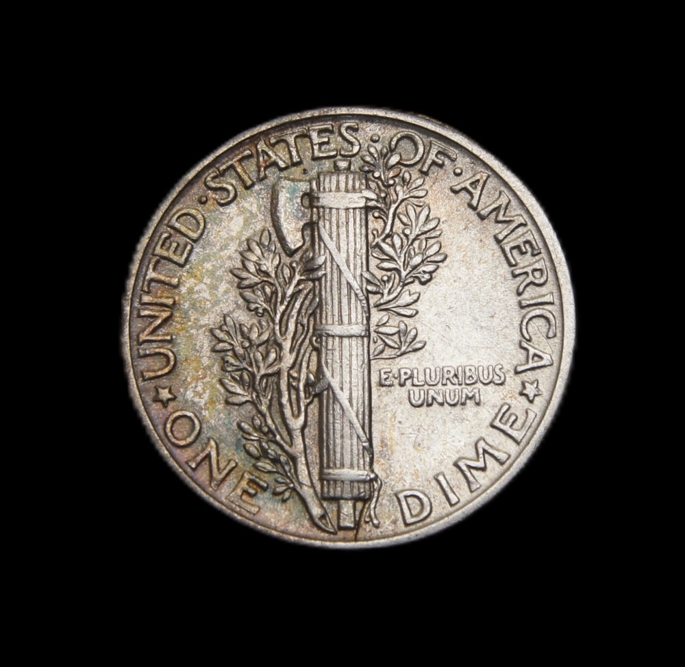 1928 Mercury Dime UNC+