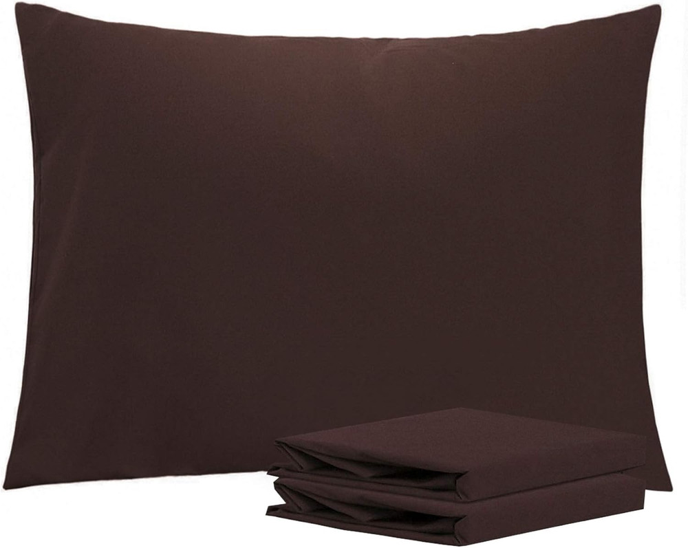 NTBAY Standard Pillowcase Set - 2 Pack Brushed Microfiber 20X26 Pillowcases - So